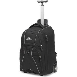 Freewheel Wheeled Laptop Backpack, Black, One Size